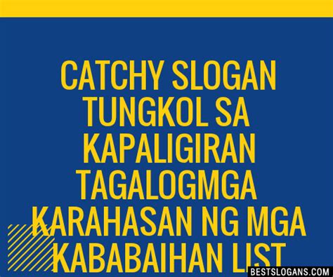 slogan tungkol sa puno|100+ Catchy Kapaligiran Tagalog Slogans 2024 + Generator.